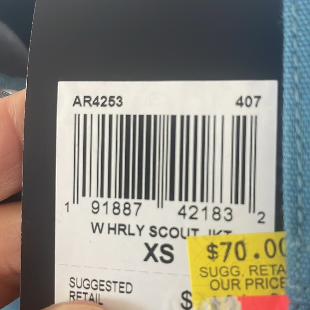 Hurley new $70 scout Jean jacket xs - Picture 7 of 7